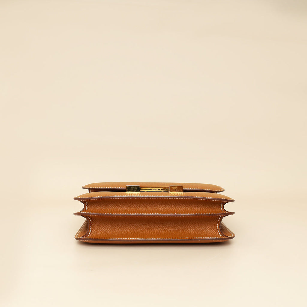 Hermes Gold Constance III Mini Bag