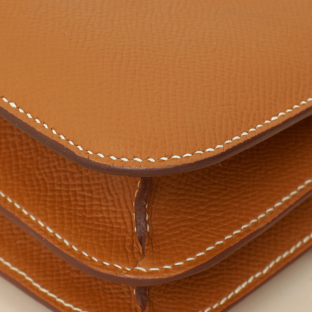 Hermes Gold Constance III Mini Bag