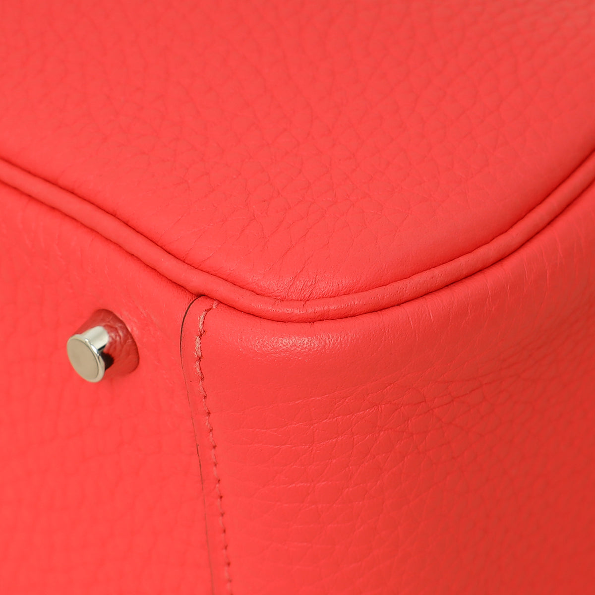 Hermes Rose Texas Lindy Mini Bag W/ Sangle Maxi Quadrille Strap