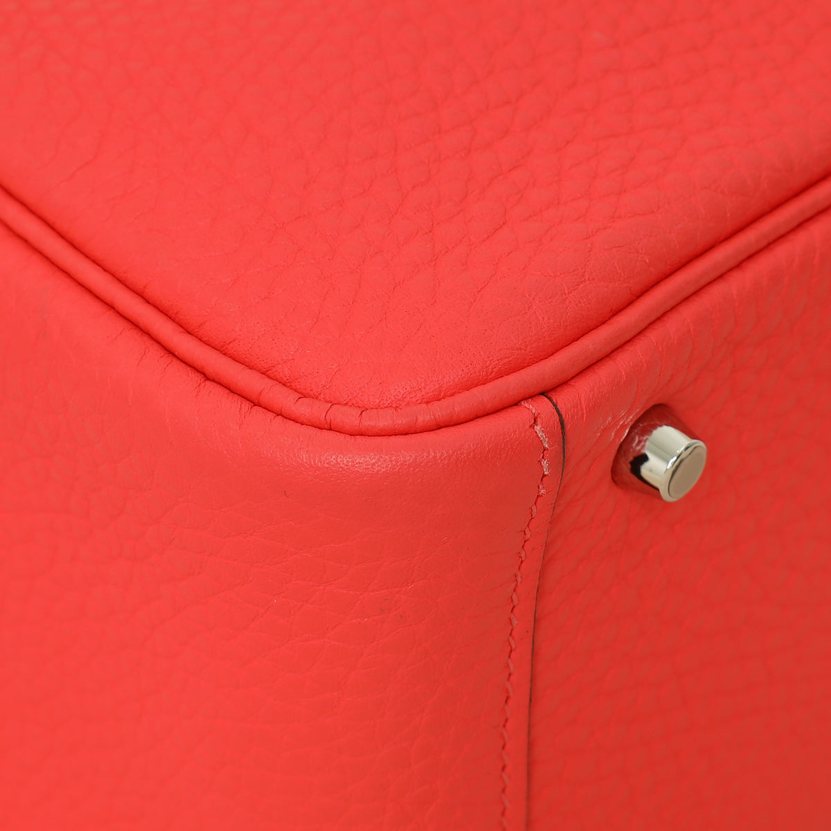 Hermes Rose Texas Lindy Mini Bag W/ Sangle Maxi Quadrille Strap