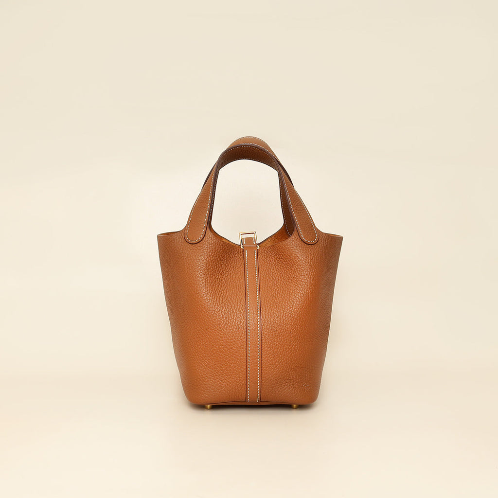 Hermes Gold Picotin Lock 18 Bag