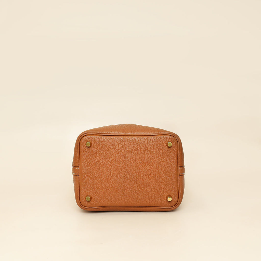 Hermes Gold Picotin Lock 18 Bag