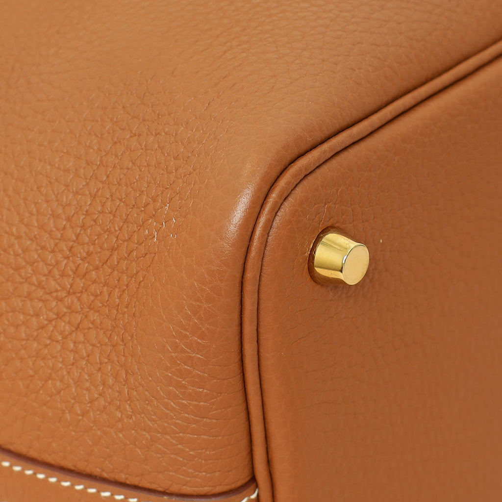Hermes Gold Picotin Lock 18 Bag