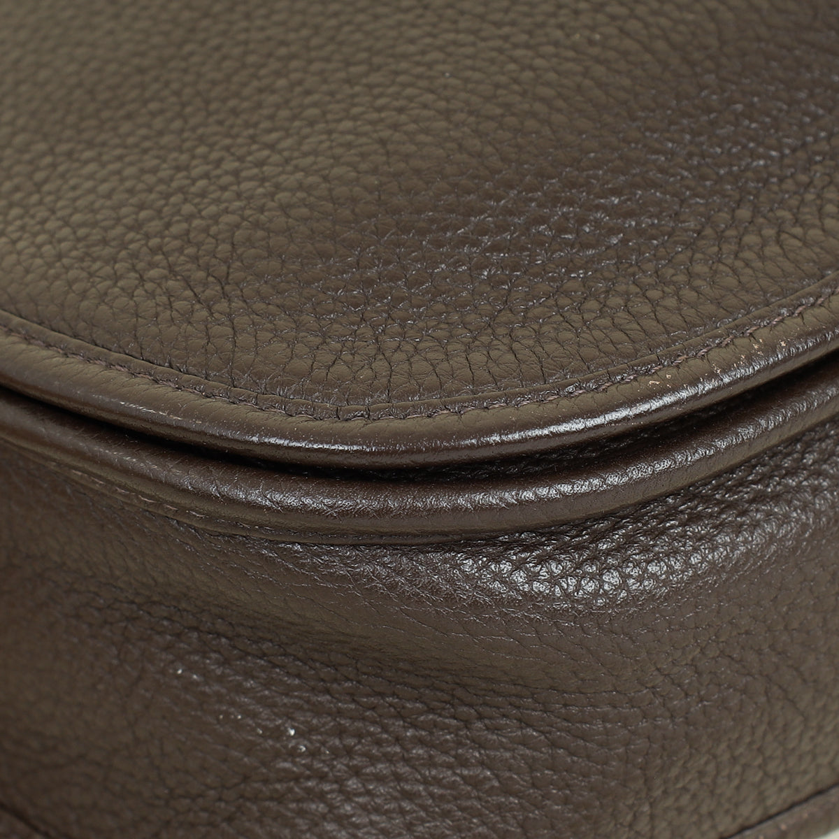 Hermes Chocolate Evelyne III PM Bag