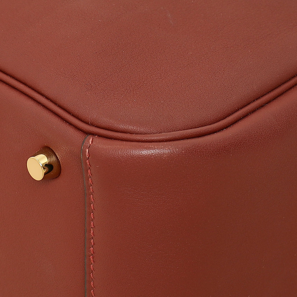 Hermes Bicolor Swift Mini Lindy Verso Bag
