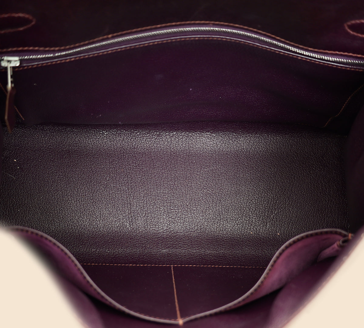 Hermes Raisin Sellier Kelly 32 Bag