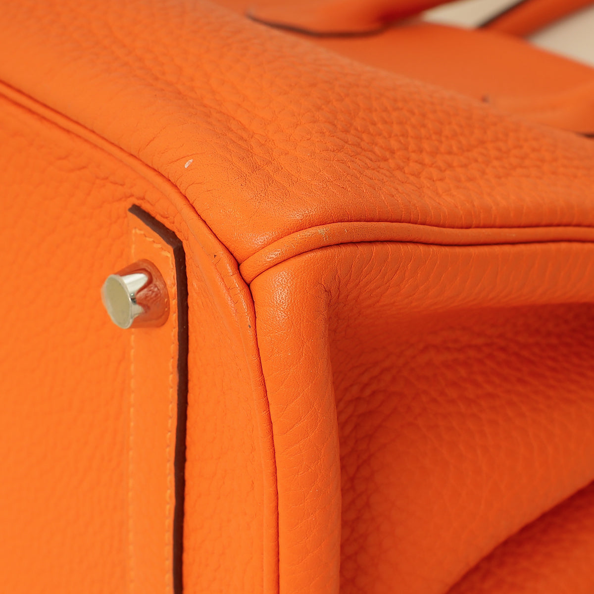 Hermes Orange Birkin 30 Bag