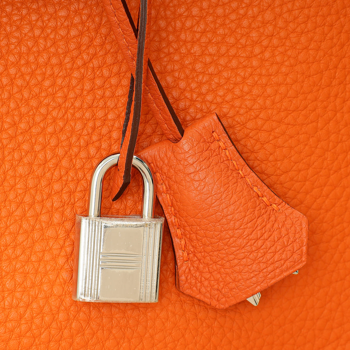 Hermes Orange Birkin 30 Bag