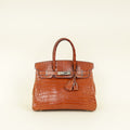 Hermes Fauve Niloticus Crocodile Birkin 30 Bag