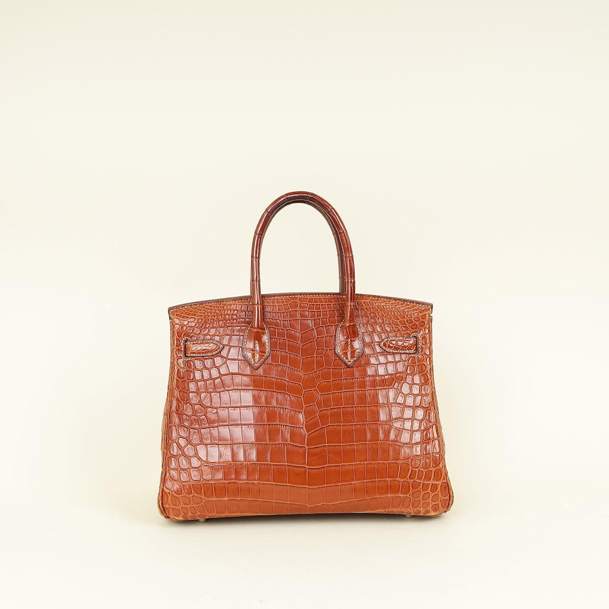 Hermes Fauve Niloticus Crocodile Birkin 30 Bag
