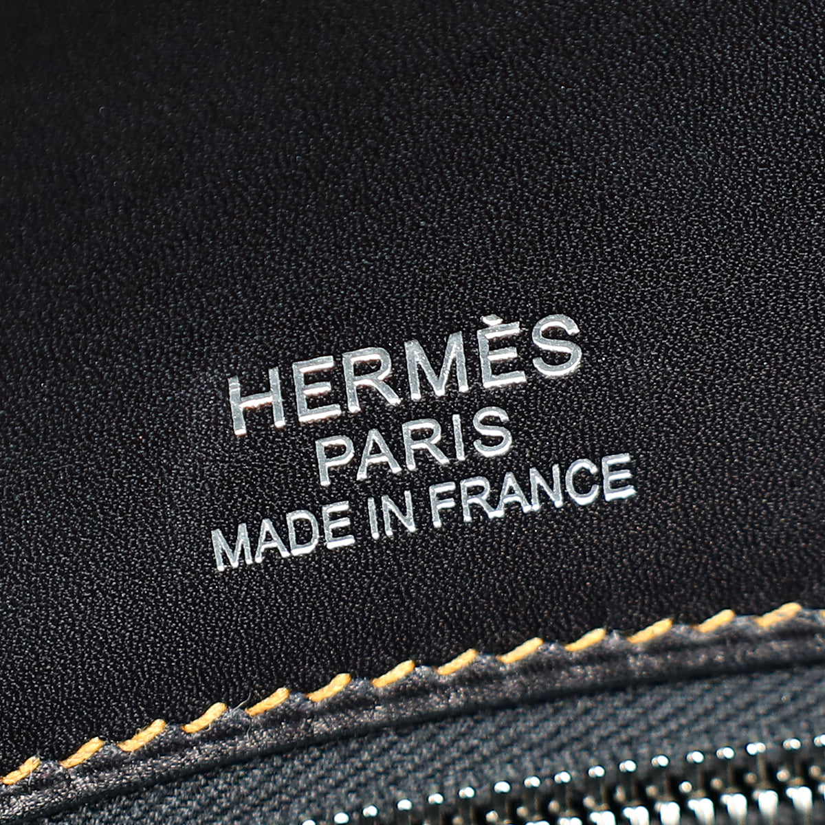 Hermes Noir Ghillies Birkin 35 Bag
