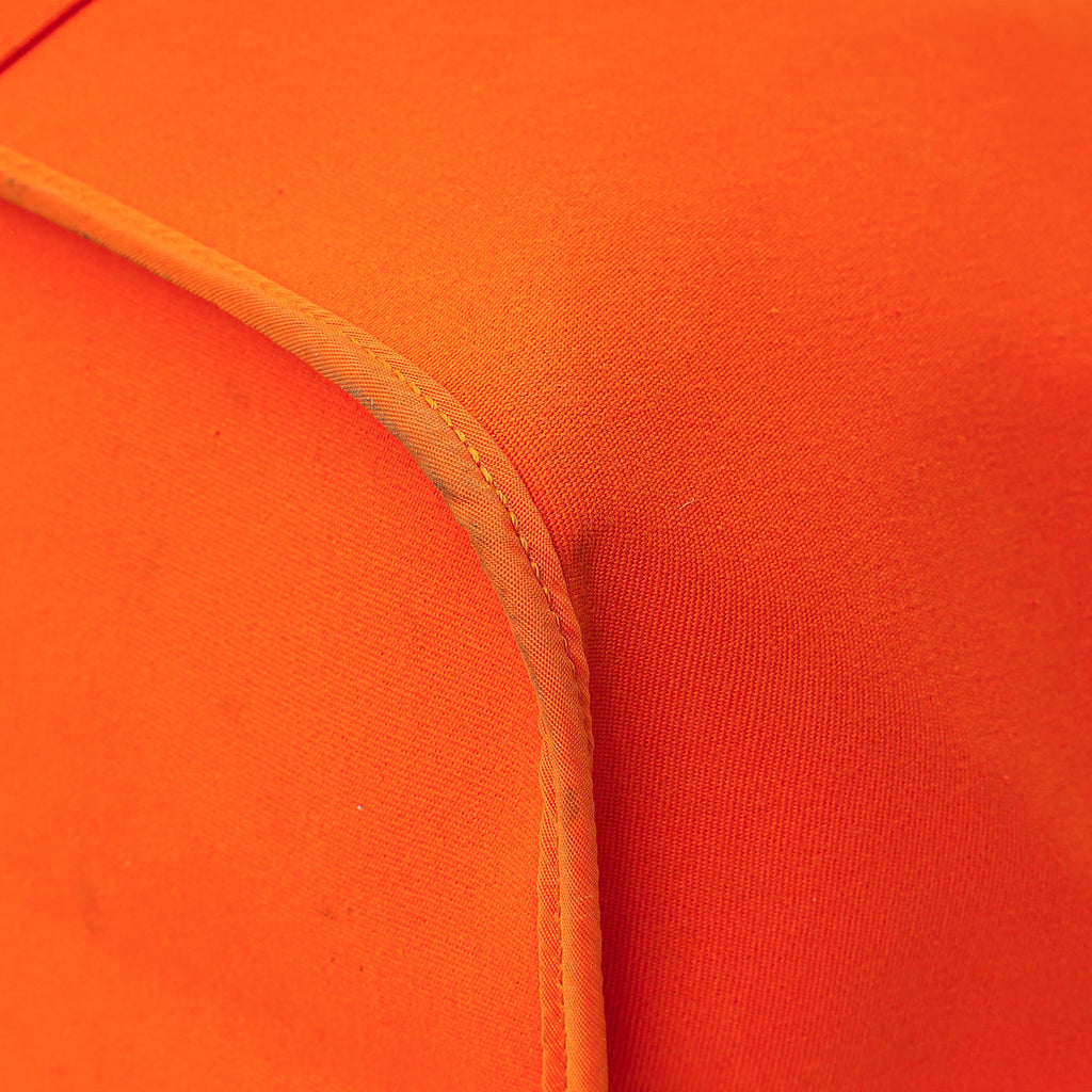 Hermes Orange Toile Cabag 42 GM Bag