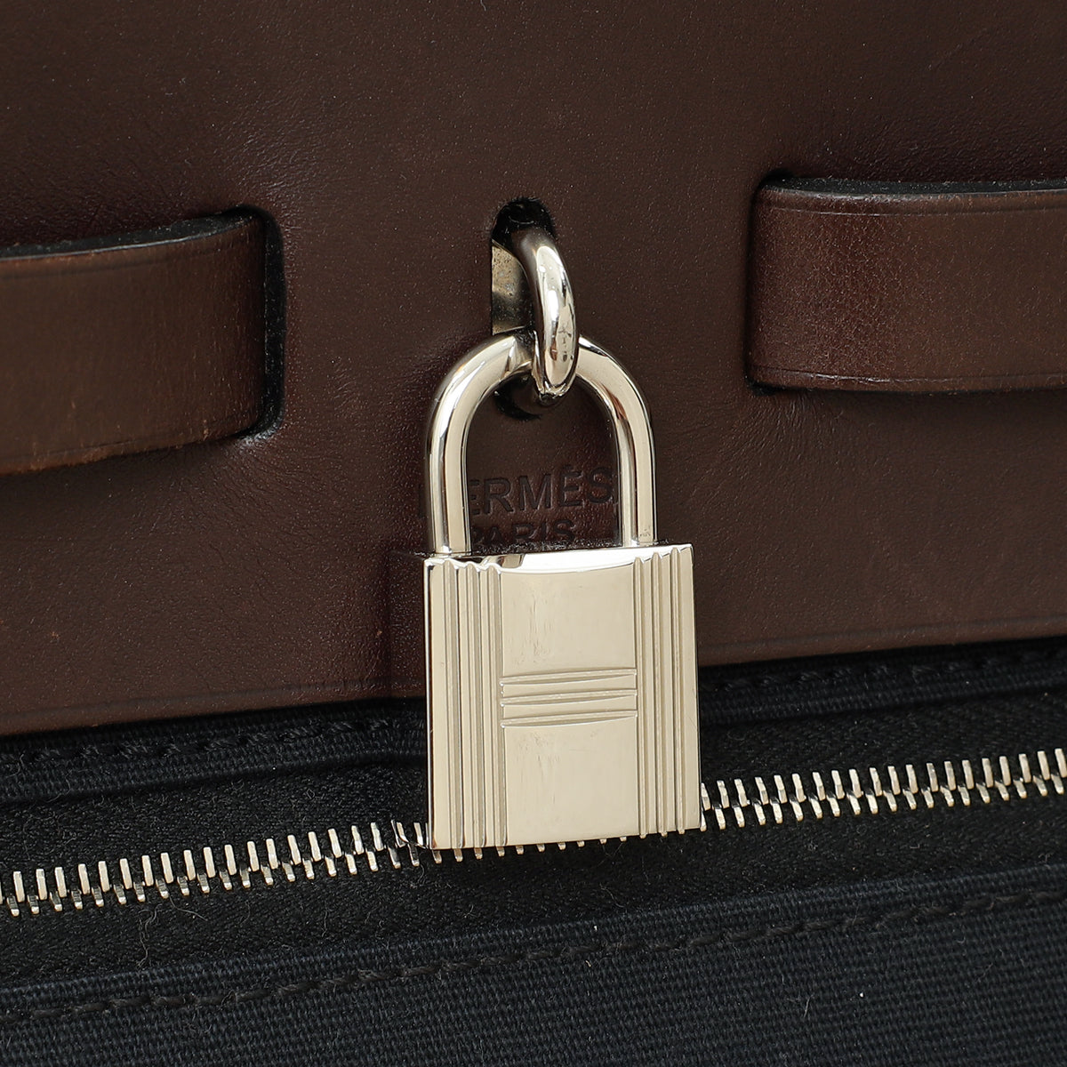 Hermes Bicolor Sellier Herbag Zip PM Bag