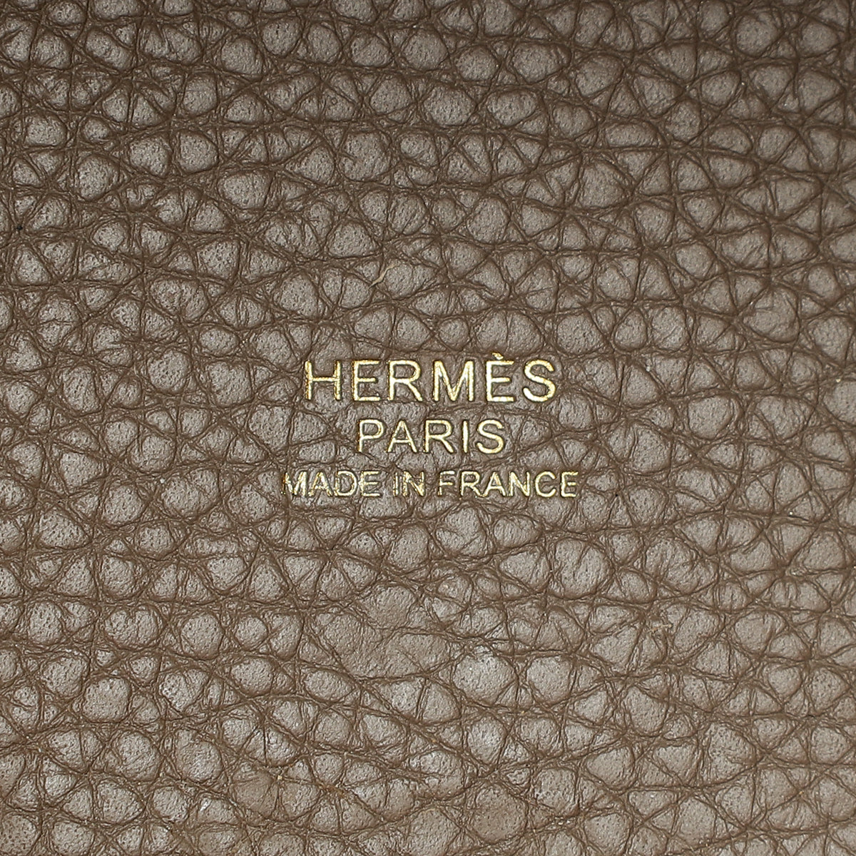 Hermes Etoupe Picotin Lock 22 Bag