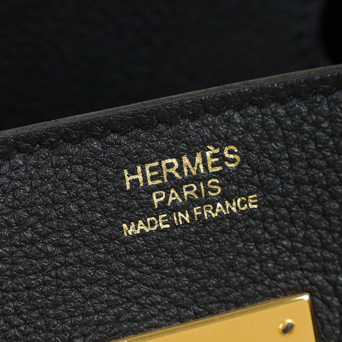Hermes Noir Birkin 30 Bag