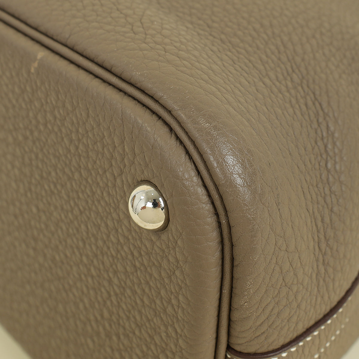 Hermes Etoupe Bolide 35 Bag