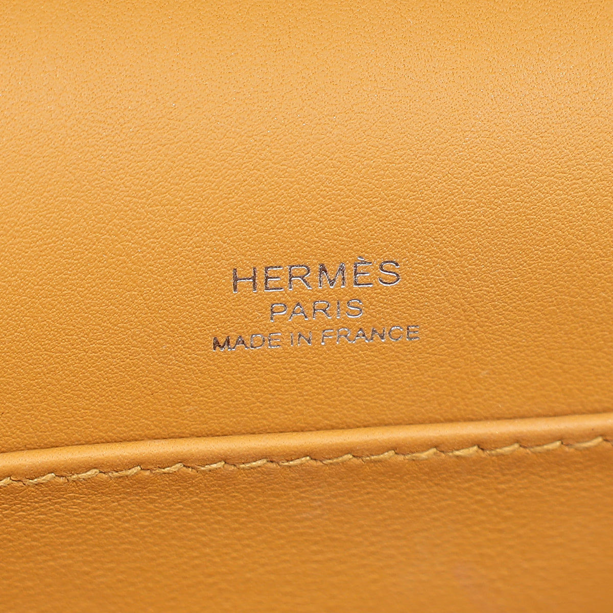 Hermes Caramel Geta Bag