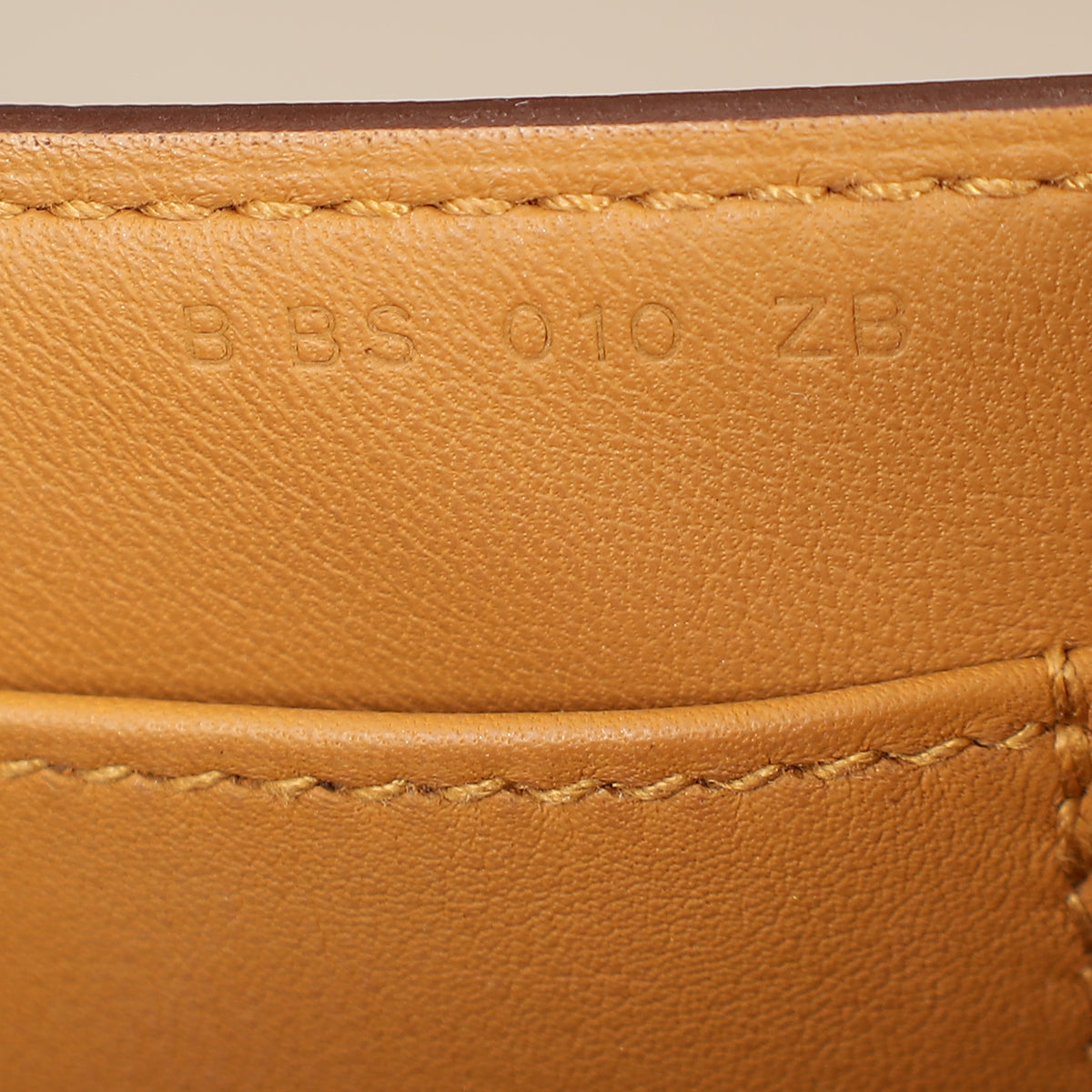 Hermes Caramel Geta Bag