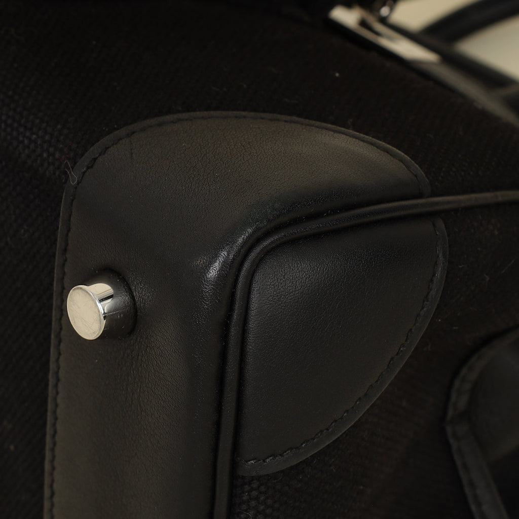 Hermes Noir Cargo Birkin 25 Bag