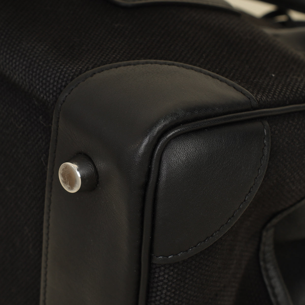 Hermes Noir Cargo Birkin 25 Bag