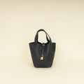 Hermes Noir Picotin Lock 18 Barenbia Faubourg Bag