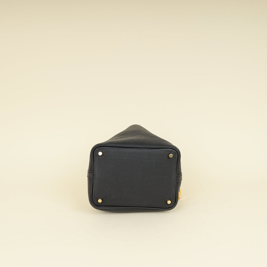 Hermes Noir Picotin Lock 18 Barenbia Faubourg Bag