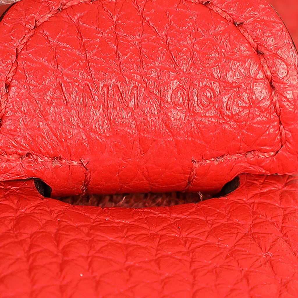 Hermes Vermillion Evelyne III PM Bag