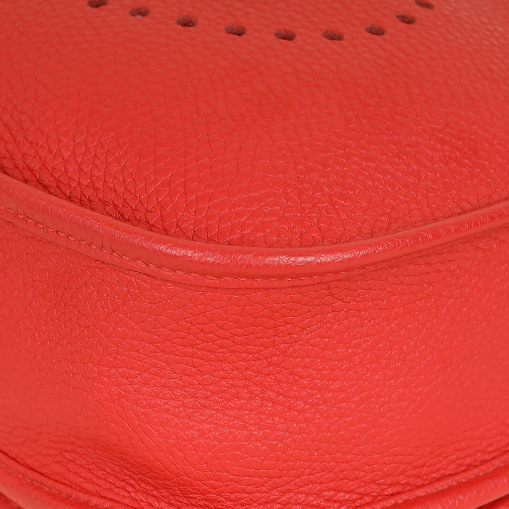 Hermes Vermillion Evelyne III PM Bag