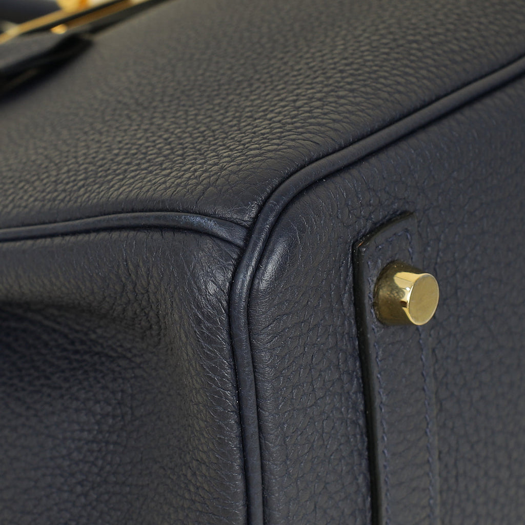 Hermes Bleu Nuit Birkin 30 Bag