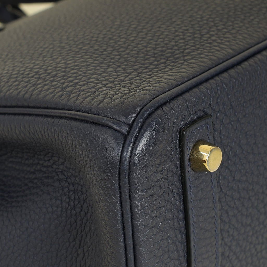 Hermes Bleu Nuit Birkin 30 Bag