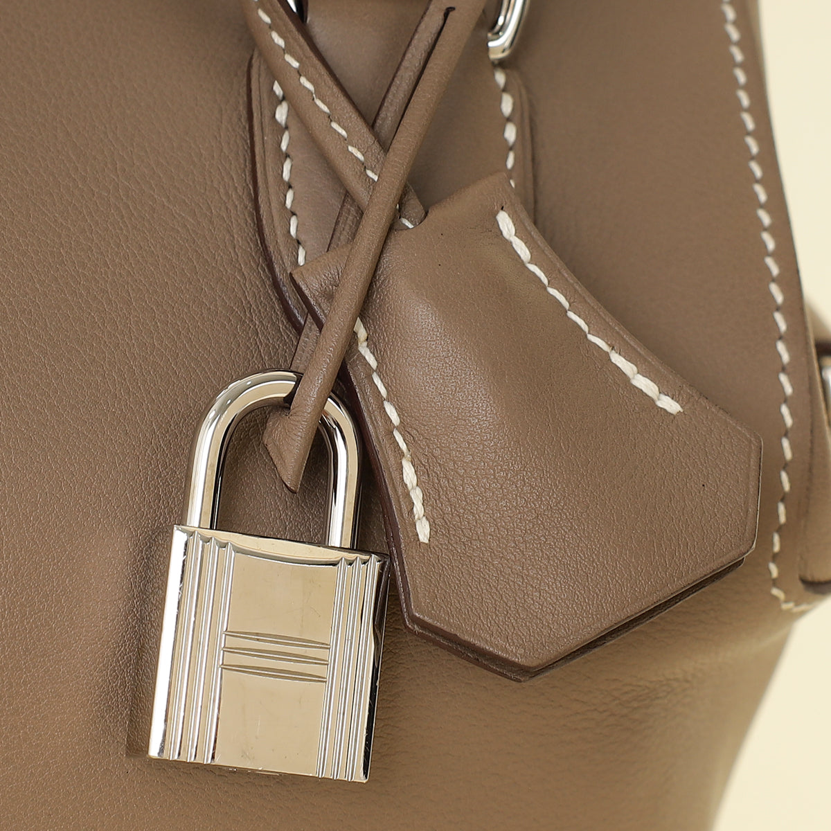 Hermes Etoupe Tool Box 20 Bag