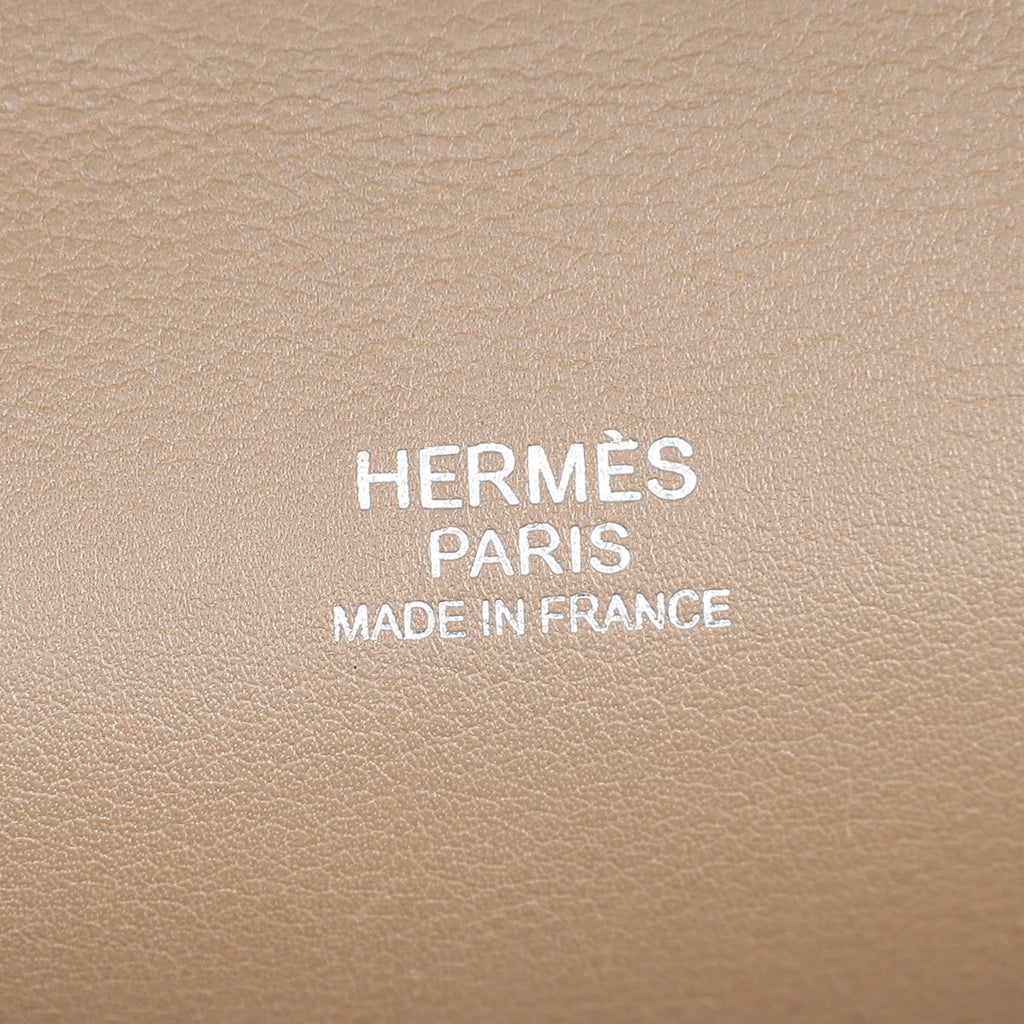 Hermes Etoupe Tool Box 20 Bag