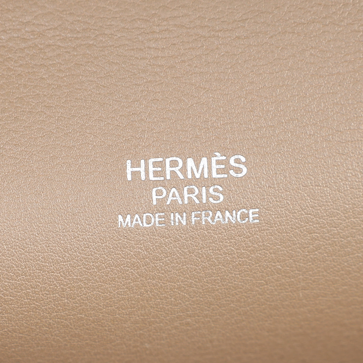 Hermes Etoupe Tool Box 20 Bag