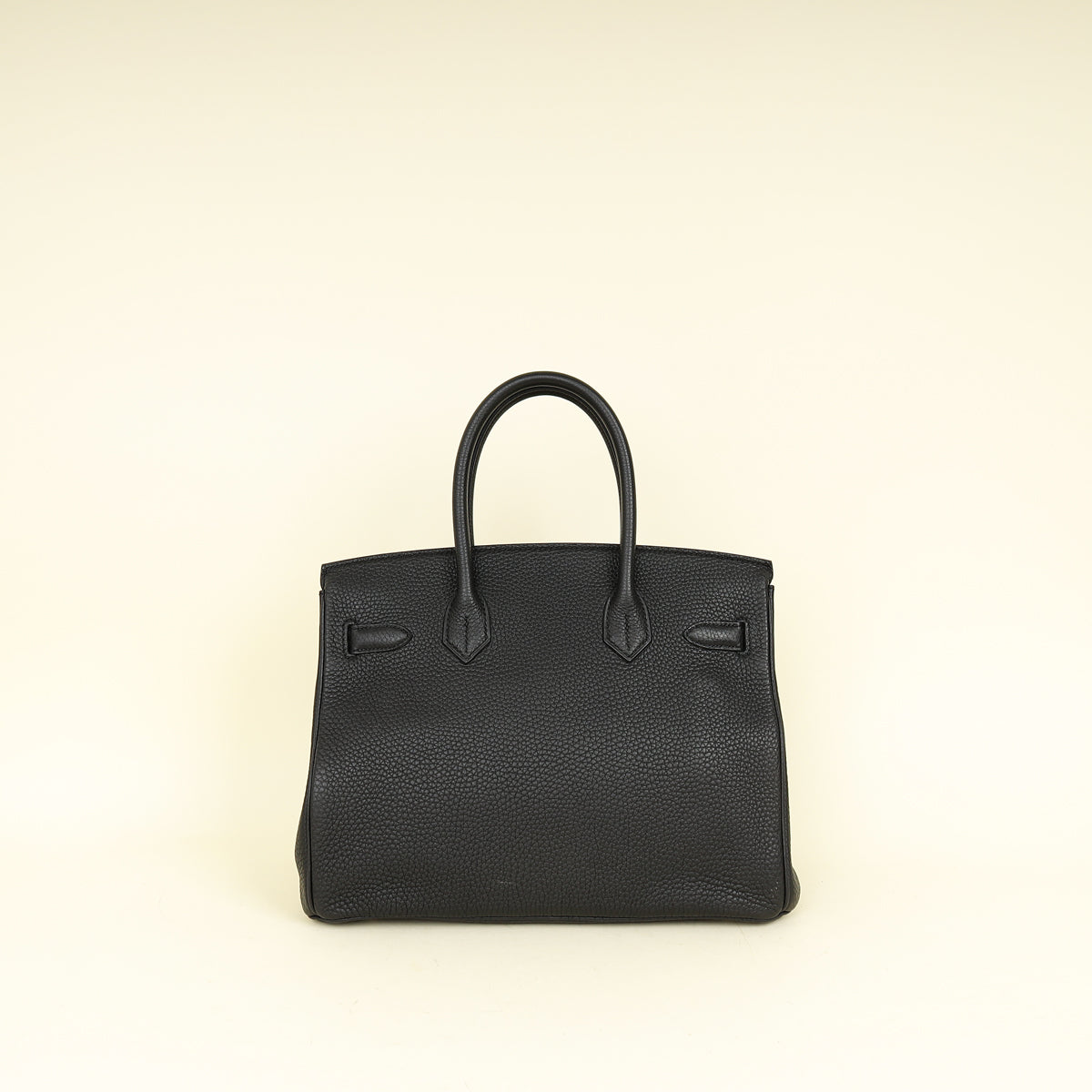 Hermes Noir Retourne Birkin 30 Bag