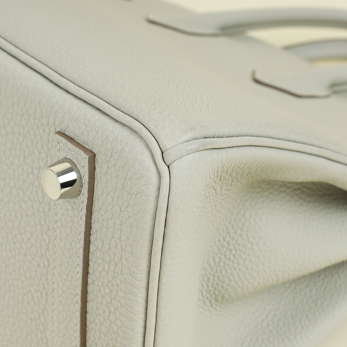 Hermes Gris Perle Birkin 25 Bag