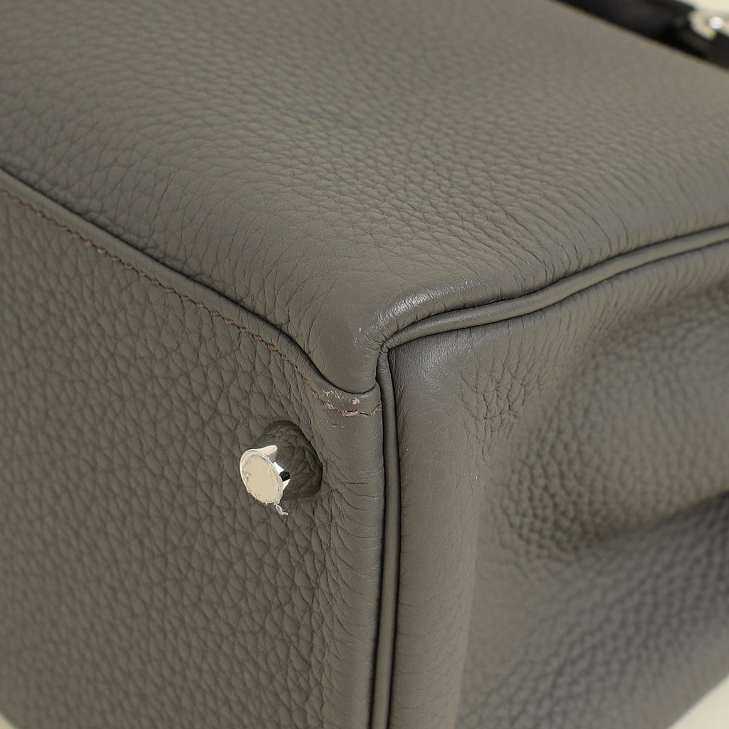 Hermes Etain Retourne Kelly 32 Bag