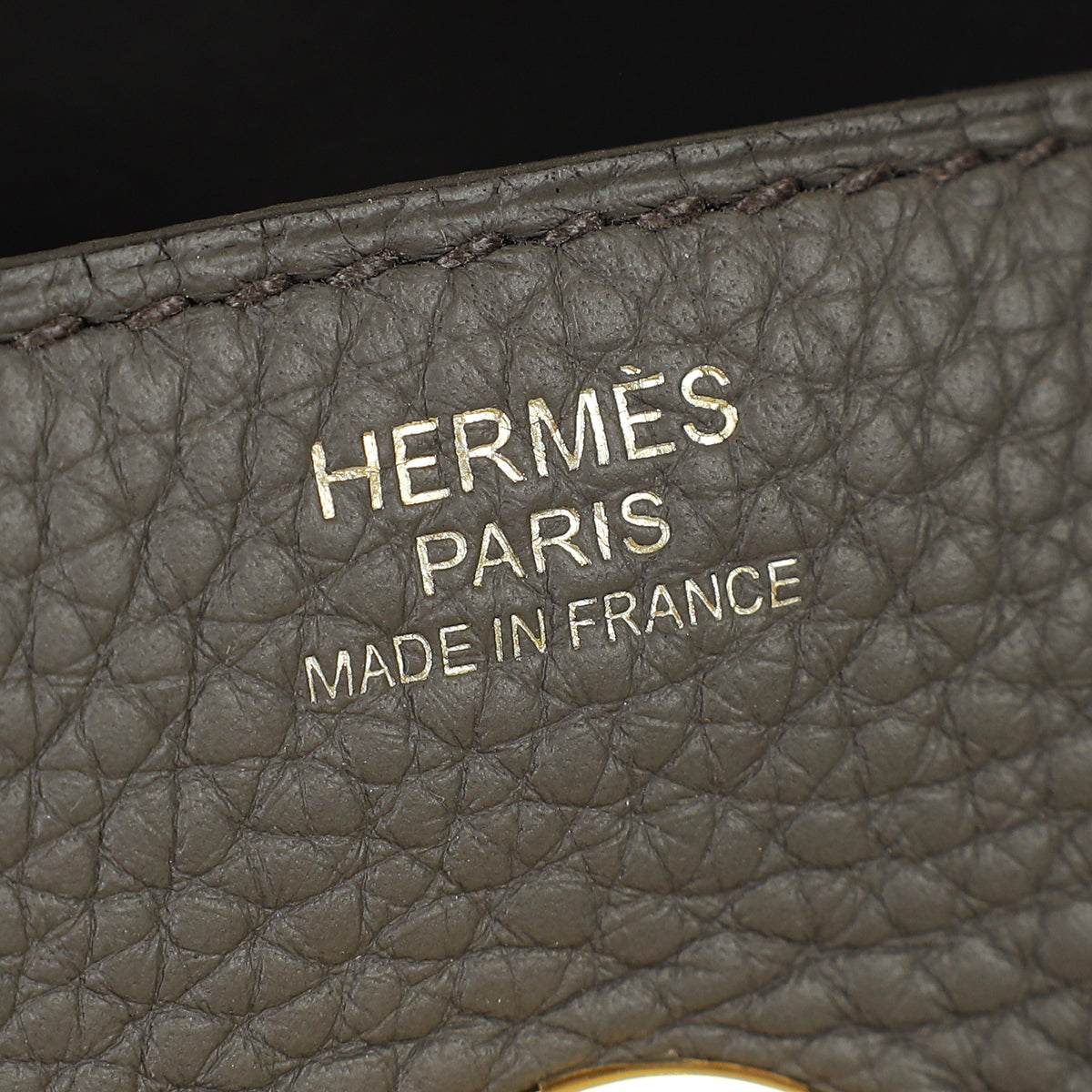 Hermes Gris Etain Lindy 30 Bag