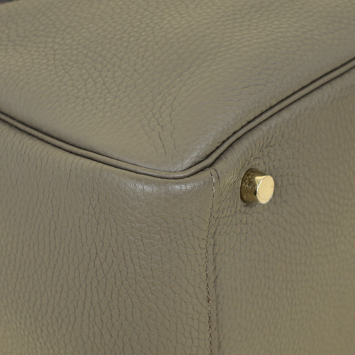 Hermes Gris Etain Lindy 30 Bag