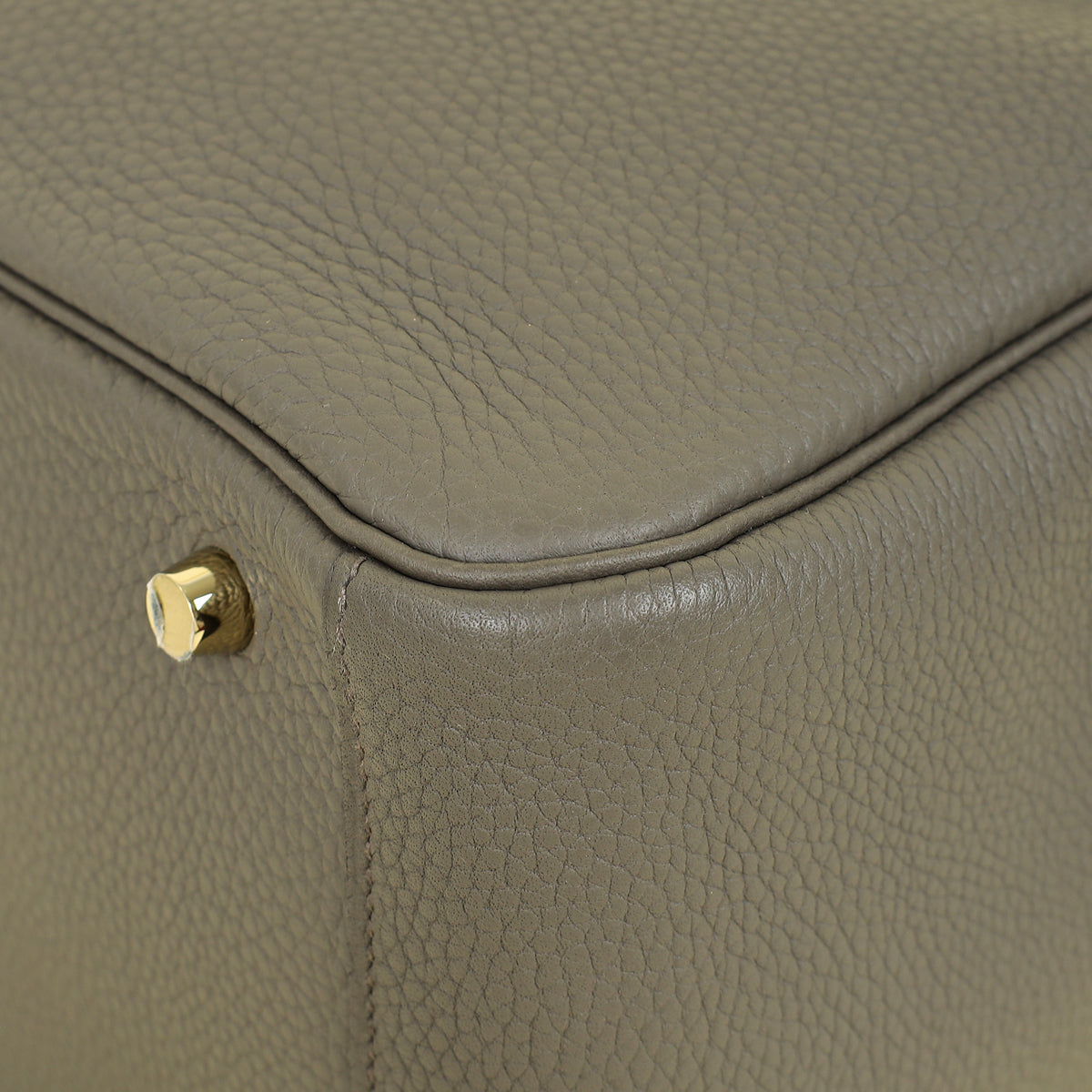 Hermes Gris Etain Lindy 30 Bag