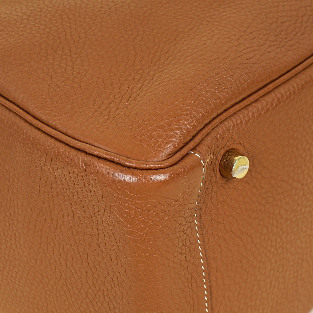 Hermes Gold Lindy 26 Bag
