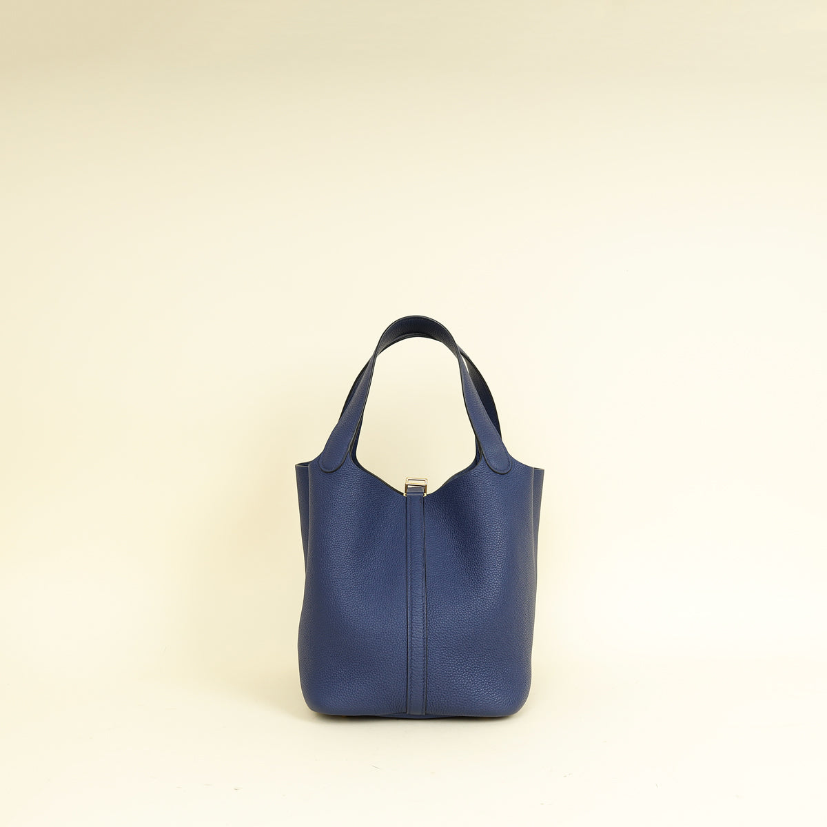 Hermes Bleu Saphir Picotin Lock 22 Bag