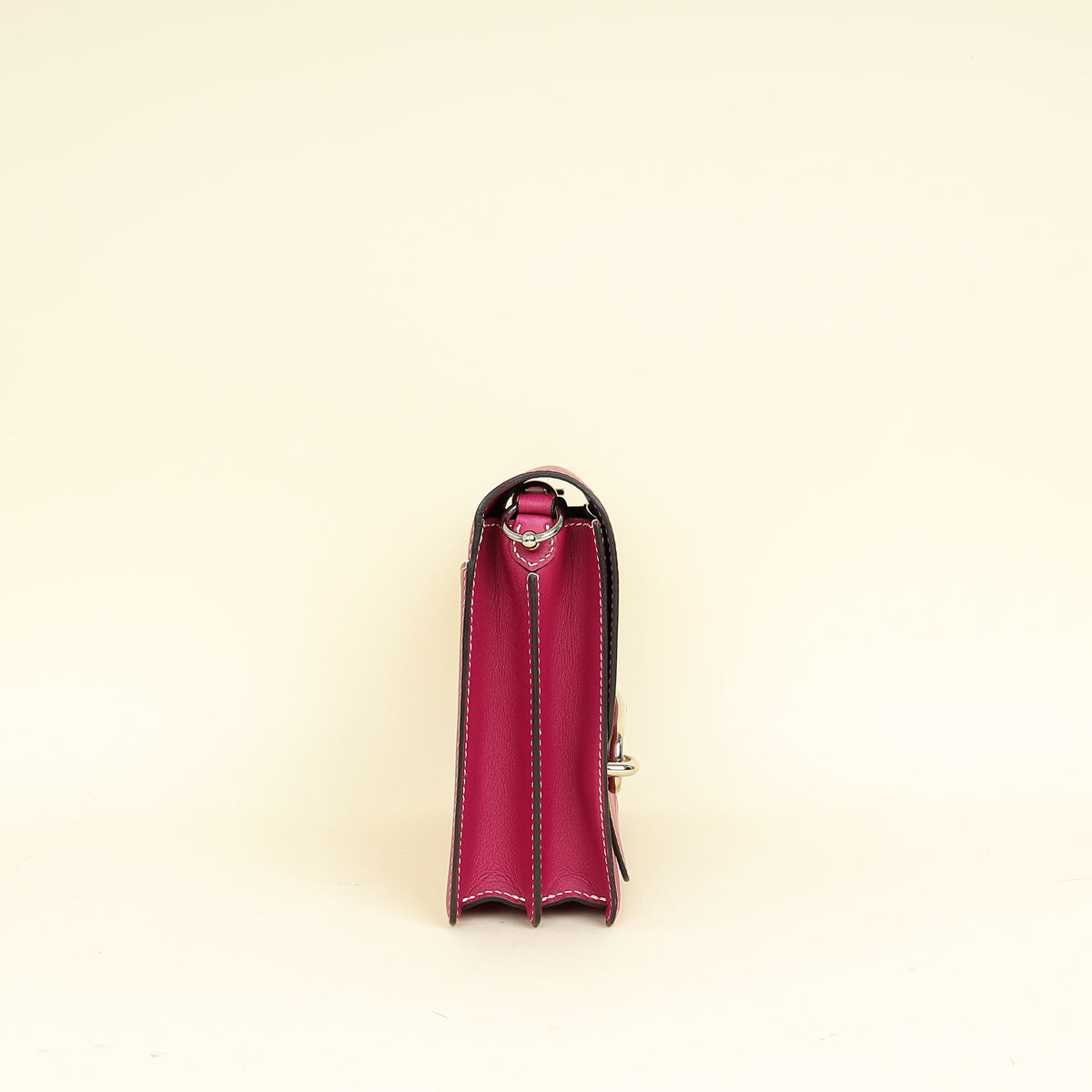 Hermes Rose Pourpre Roulis 23 Bag