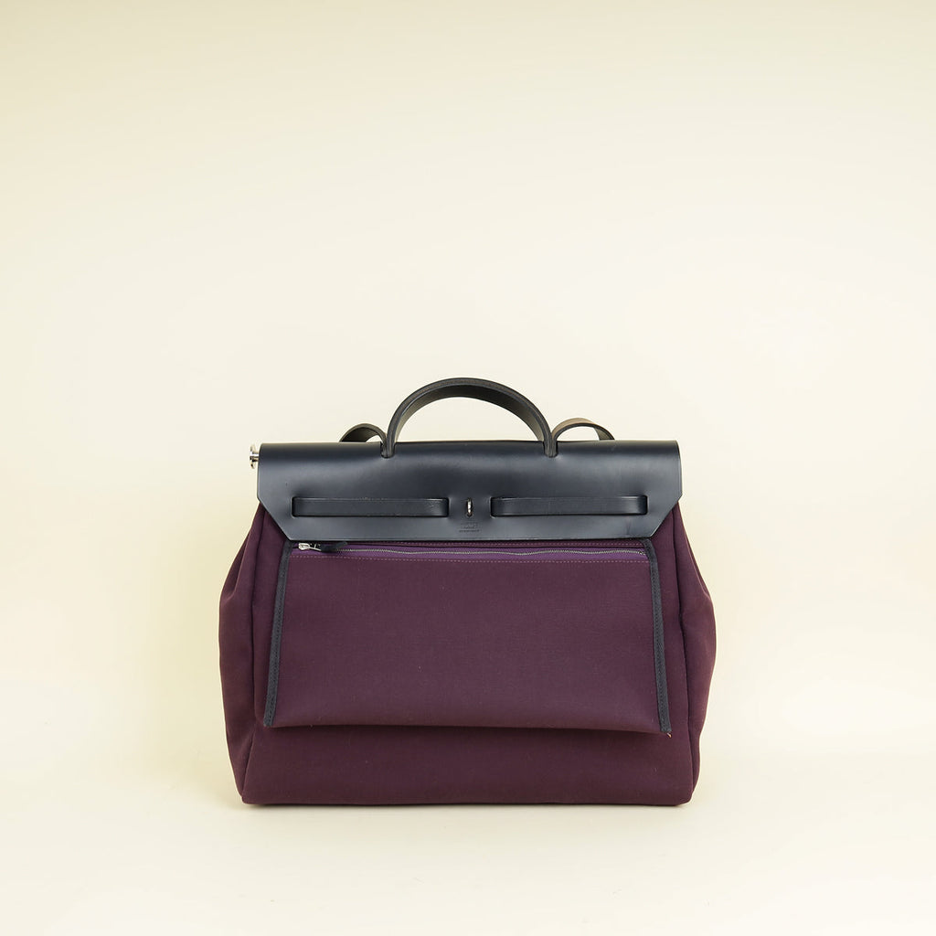 Hermes Bicolor Herbag Messenger 39 Retourne Bag