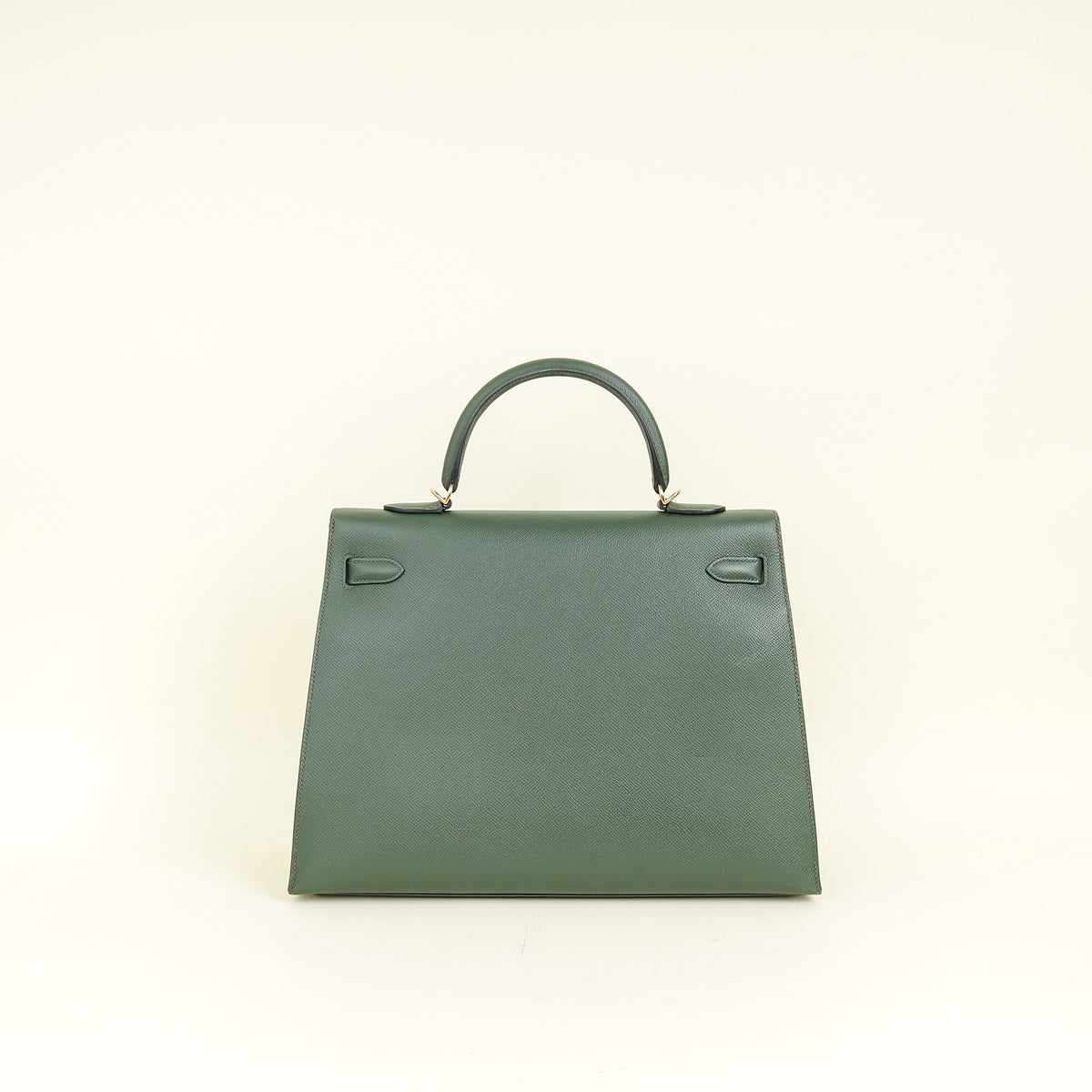 Hermes Vert Anglais Kelly 35 Sellier Bag