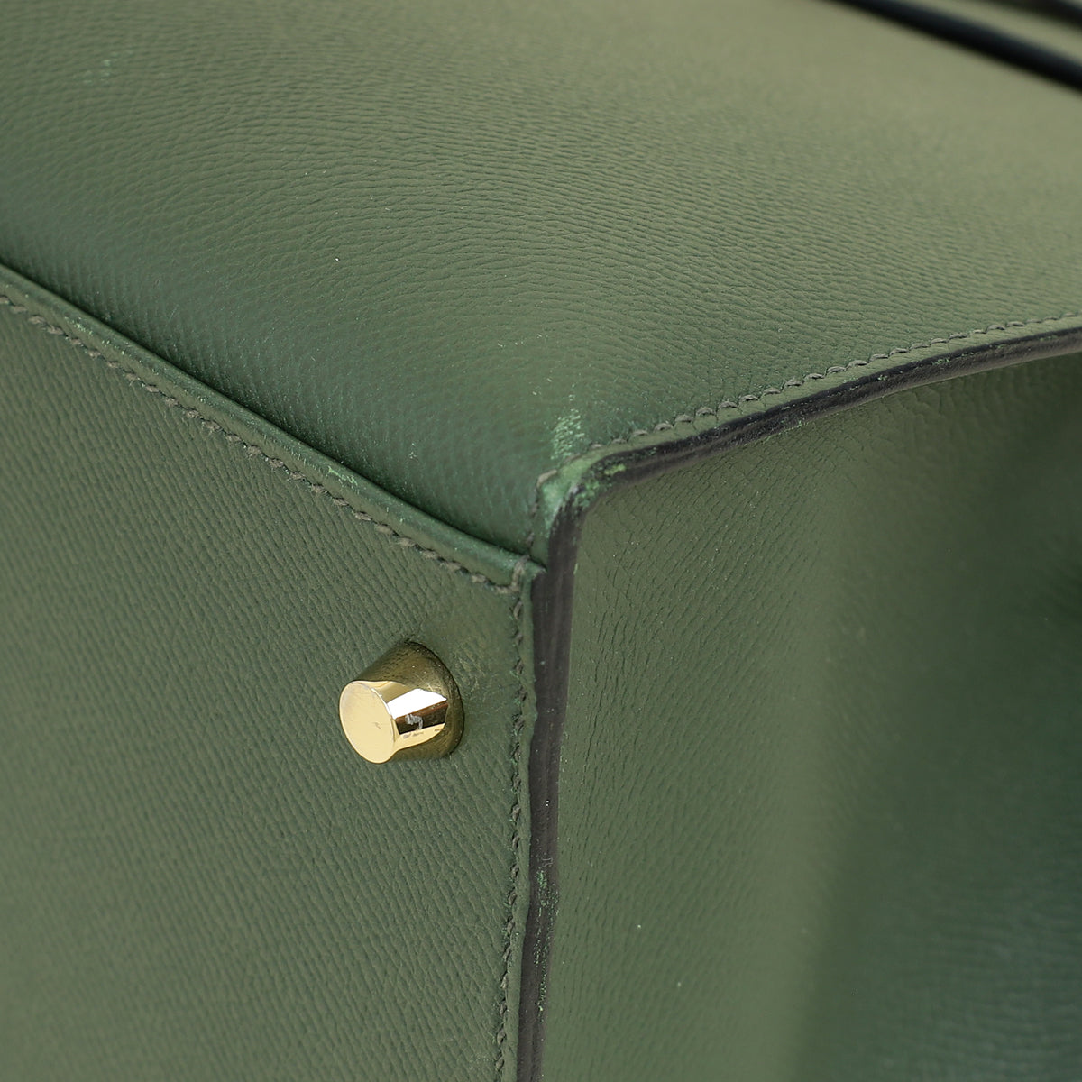 Hermes Vert Anglais Kelly 35 Sellier Bag
