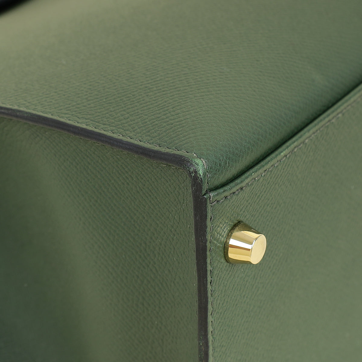 Hermes Vert Anglais Kelly 35 Sellier Bag