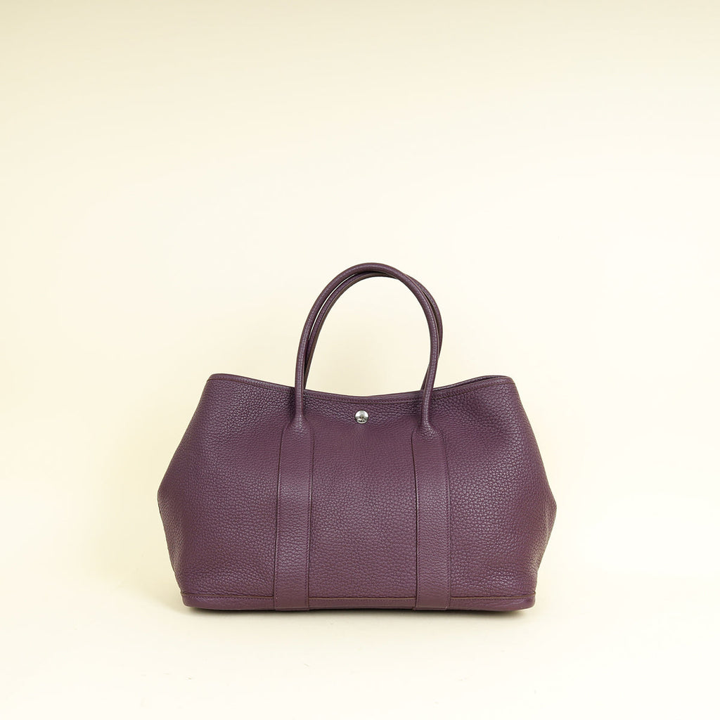 Hermes Cassis Garden Party 36 Bag