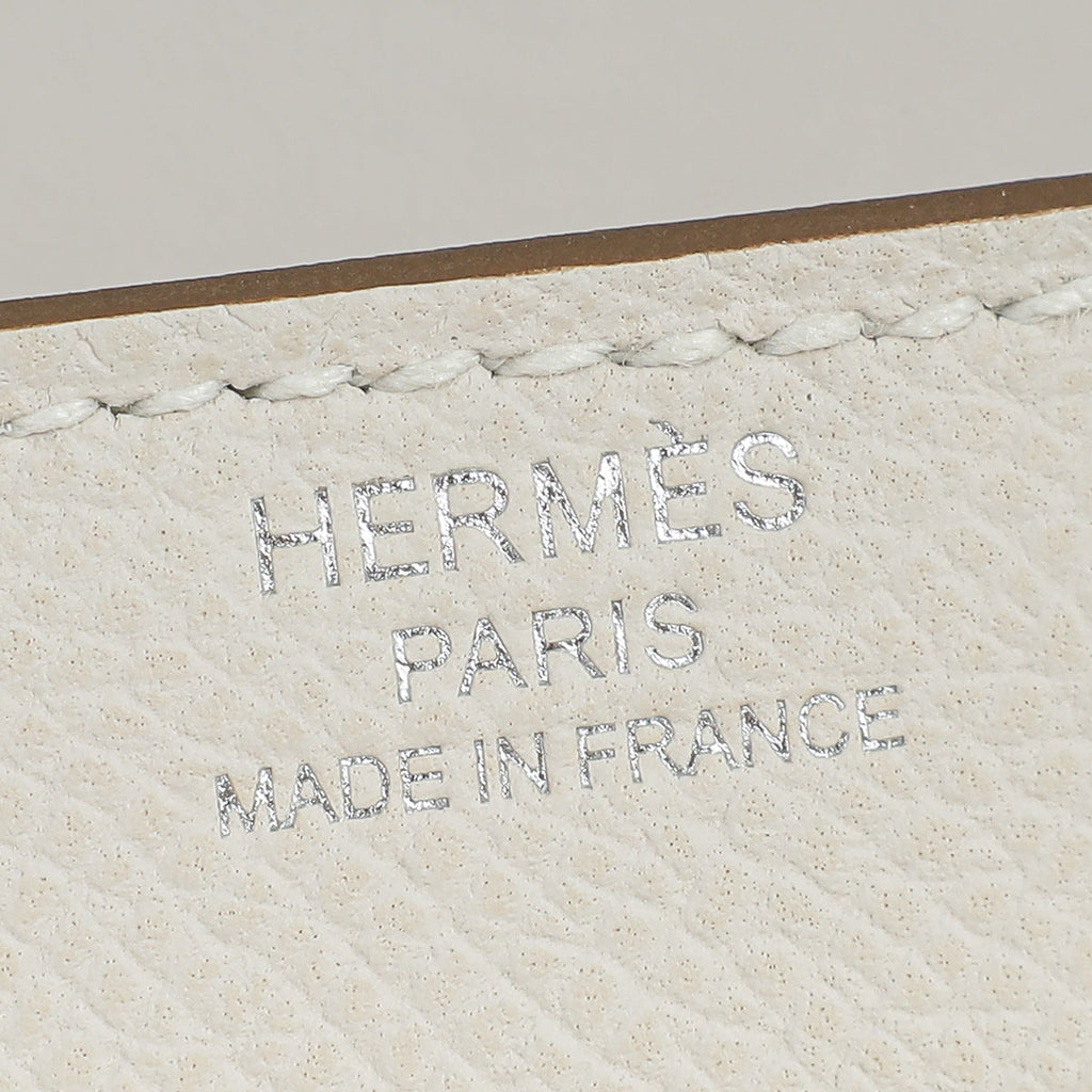 Hermes Gris Pale Della Cavalleria Elan Bag