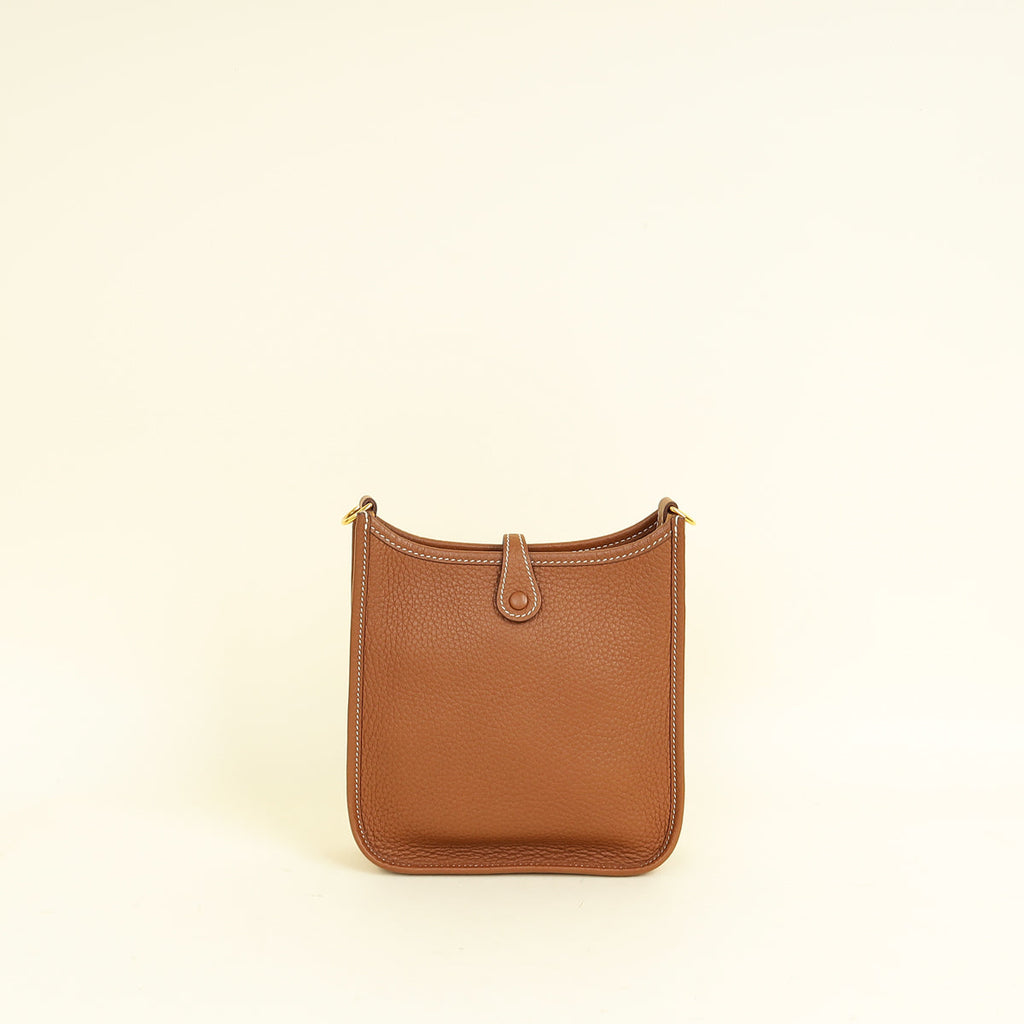 Hermes Gold Evelyne 16 TPM Bag