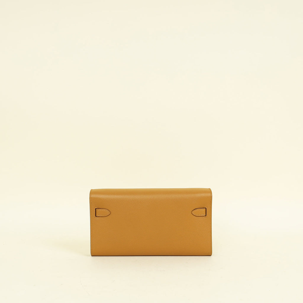 Hermes Sesame Kelly To Go Evercolor Wallet